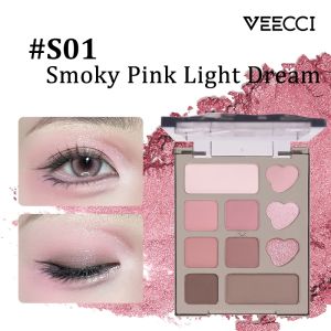 VEECCI Eye Shadow Board 10 Pink Durable Smooth (4.2g)