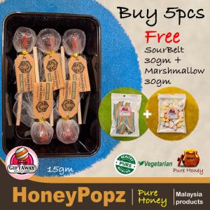Pure Honey Lollipop/ Handmade/ Lollipop Made/ HoneyPopz/ Marshmallow/ Sour Belt/ Event/ Party