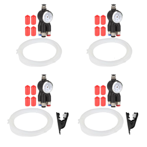 4 kênh Bộ chuyển đổi mở rộng kết nối năm cách thức ăn cổng thức ăn Ống Adapter cho X1C P1S p1p 3D Phụ kiện máy in