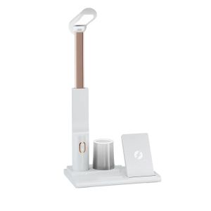 LED Smart Wireless Charging Desk Lamp Bedroom Office Desktop Pen Holder Magnetic Folding Table Lamp TYPE-C Charging Night Light