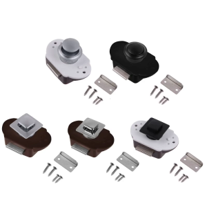 Nút nhấn phổ quát cho chốt khóa RV cửa tủ khóa đẩy bắt Keyless Knob đồ ngũ kim đồ nội thất khóa an toàn