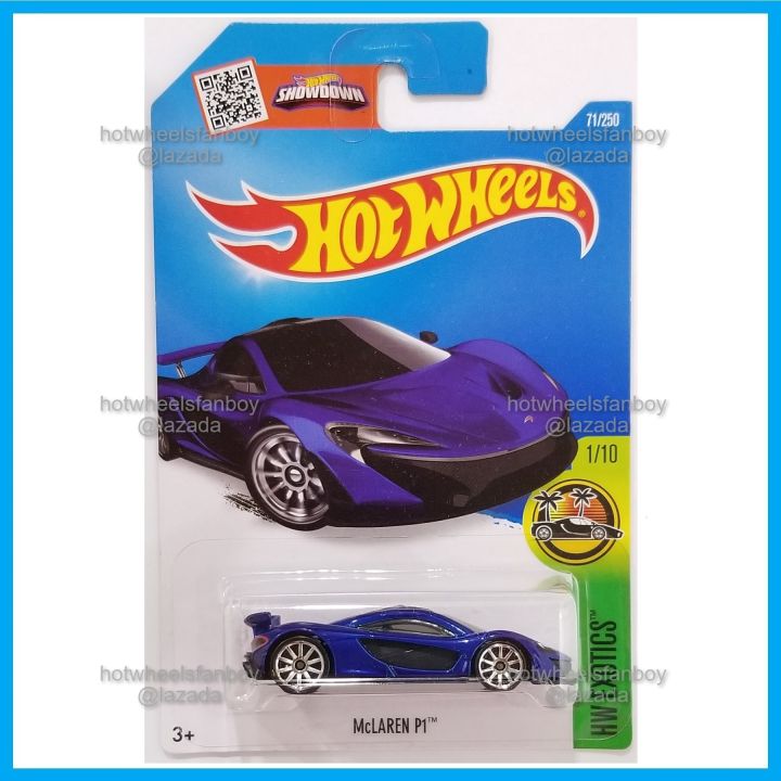 Hot wheels mclaren p1 2025 blue