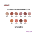 TERRACOTTA EYESHADOW LOVELY COLORS. 