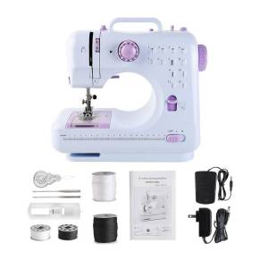 Portable Sewing Machine Mini Sewing Machine Electric 12 Stitches knitting machine replaceable presser foot motor sewing machine Automatic Stitches Household Sewing Machin