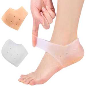 Silikon pelindung tumit heel pad silicone karet pelindung tumit alas tumit MLH ISI 2PCS MLH F06