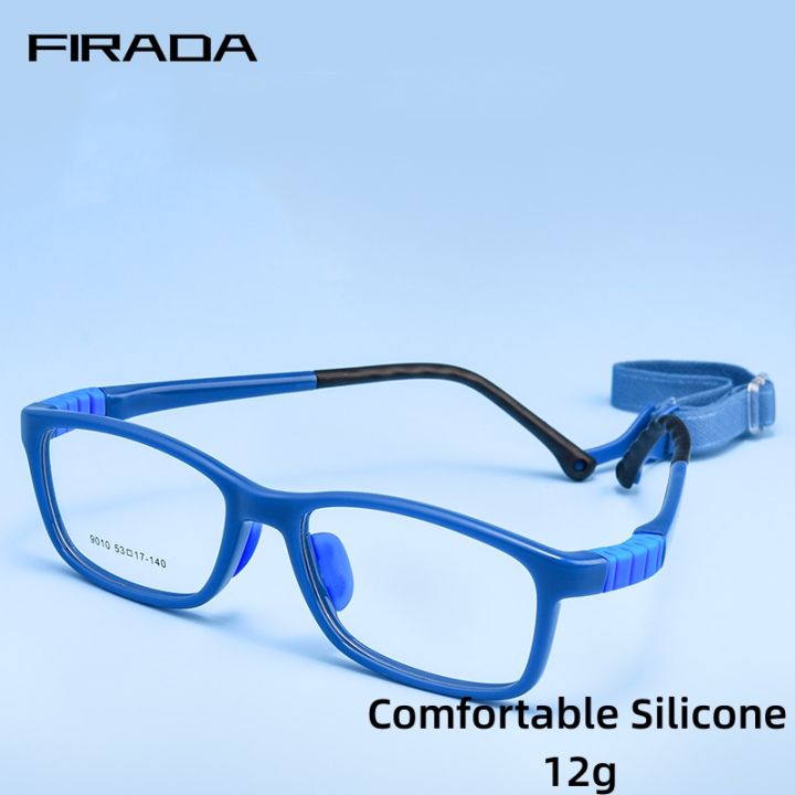 FIRADA Fashion Comfortable Eyewear Boys Screwless Silicone