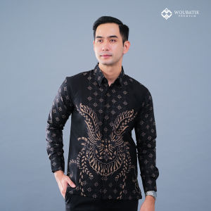 WOUBATIK - Kemeja Batik Sanggit Slimfit Lapis Furing KP 205