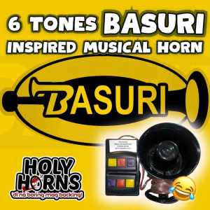 Patokhorn 5 TONES BASURI + 90S TAWA HORN ●BASURI INSPIRED● 12v-24v