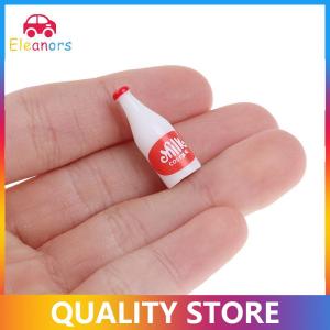 [Eleanor] 4Pcs 1 12 Dollhouse Miniature Milk Model Dolls House Kitchen Accessories Toy