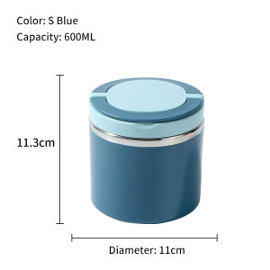 Insulated Sealed Bento Boxes Stainless Steel Soup Jar Heat Preservation Lunch Bowl Food Warm Container for School Picnic Camping Office Student