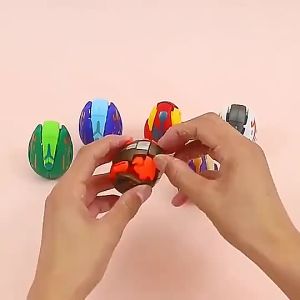 Mini Super Gino Power Transformation Eggs Robot Dinosaur deformation toy