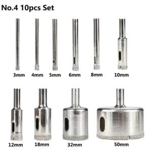 Diamond Coated Drill Bit 3-50mm for Tile Marble Glass Ceramic Hole Saw Drill Diamond Core Bit