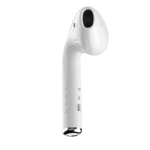 Giant Earbud Bluetooth Speaker Compact Mini Wireless Speaker Portable USB Rechargeable Audio Device Built Mic LED Flashl