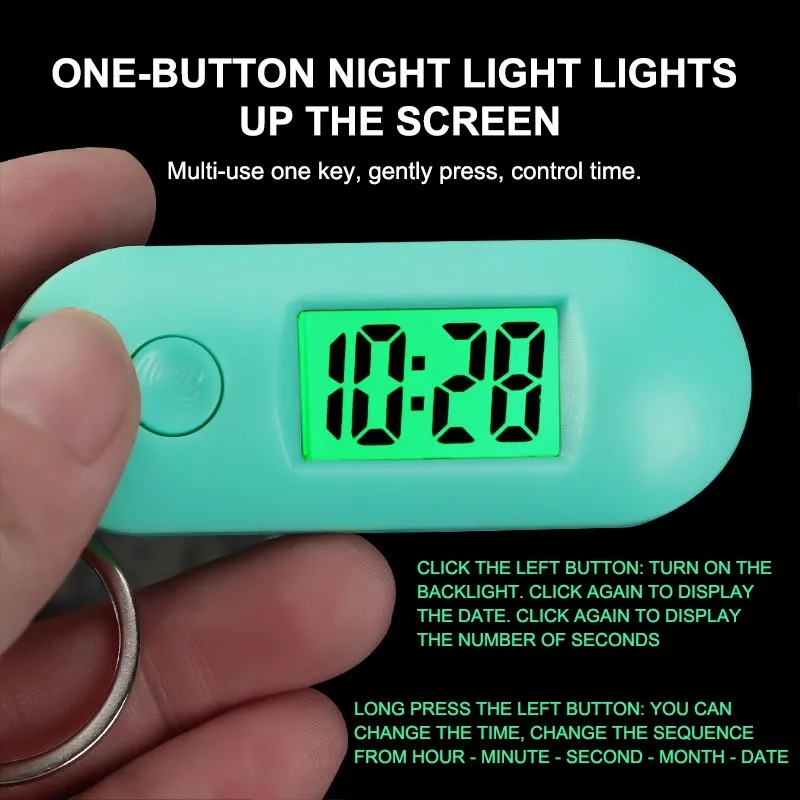 One Button Change Time In Digital Watch Digital Led Watch How To