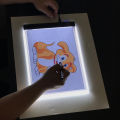 A4 Led Light Pad / Led Drawing Tracing Board / Ultra Slim Cahaya Dapat Diatur  Three Step Trace Board. 