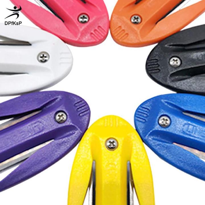 DP👓🧤🎾 Lưỡi thép carbon Scuba Diving cắt đặc biệt dao Dòng cắt dưới nước ...