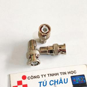 Đầu BNC cho Camera đầu thu... Chất liệu Inox đầu cắm xi mạ (Túi 3 Đầu / Túi 5 Đầu)