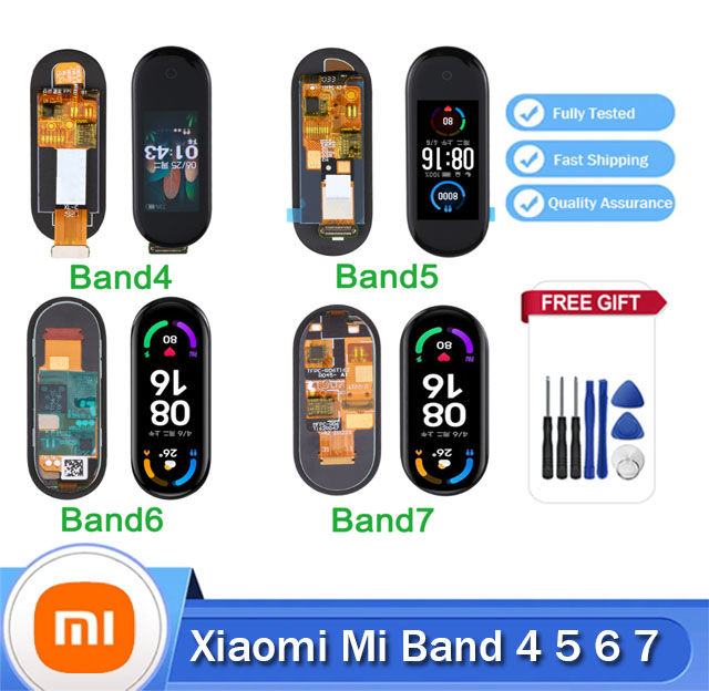 Original AMOLED For Xiaomi Mi Band LCD Display Screen