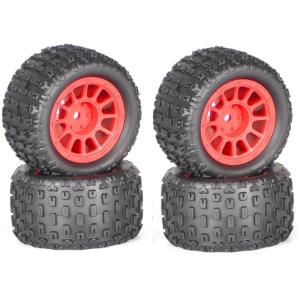 1/18 Wheel Tires Rubber Wheel Supplies for Car Toy Remote Control Crawlers Model Car Rubber Wheel Parts