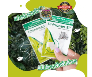 Thailand Rhinosan SP Pain Relief Patch 1sachet (10patches) for Muscle Arthritis Body Aches