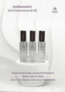 Aspire Fragrance 35ml Premium Collection 30% Concentrated Oil guaranteed long-lasting Formula Get a FREE 5ml decant for every 35ml bottle