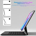GOOJODOQ สำหรับเคส ipad พร้อม Magic Keyboard Wireless Bluetooth Keyboard Pro 11 Pro 11inch  iPad Pro12.9 Air 4 Air5 10th 10.9inch  Air6 M2/M3 11inch Air6 M2/M3 13inch iPad Pro 2024 11inch&13inch Thai keyboard 2018-2025. 