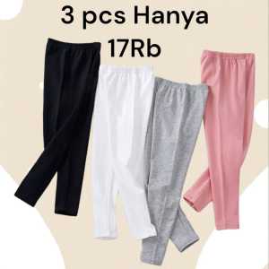 PAKET ISI 3 Legging Anak Polosan usia 1 sampai 11 tahun murah