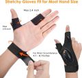 PARIGO LED Flashlight Gloves, Stocking Stuffers for Men Gift for Dad Husband Grandpa, Cool Gadget Christmas Birthday Gifts for Men s Him Boyfriend Guy Car Repairing Fishing Camping Reading Light. 