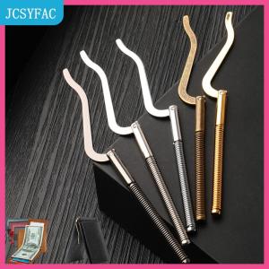 JCSYFAC  1PC kim loại Bifold tiền Clip Bar Ví thay thế các bộ phận mùa xuân kẹp tiền mặt kiểm tra chủ cho túi 75mm 3 inch