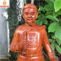 Tượng trần hưng đạo hưng đạo vương trần quốc tuấn bằng gỗ hương cao 40 cm trạm khắc tinh xảo sắc nét giúp trấn trạch hóa hung hỗ trợ công danh sự nghiệp mang lại may mắn bình an cho gia chủ. 