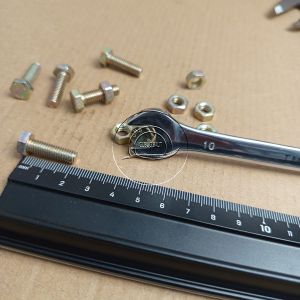 BAUT MUR M6 X 20 KUNING BMK M6X20 PANJANG 2CM 2 CM KUNCI 10 6X20 20MM