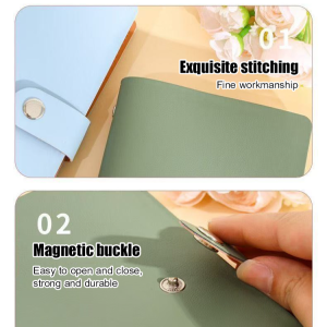 Waterproof Cash Saving Book for Families  Easy Open  Daily Cash Storage  Durable Design  Holds 100 Bills