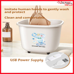 Mini 6L USB Washing Machine - White