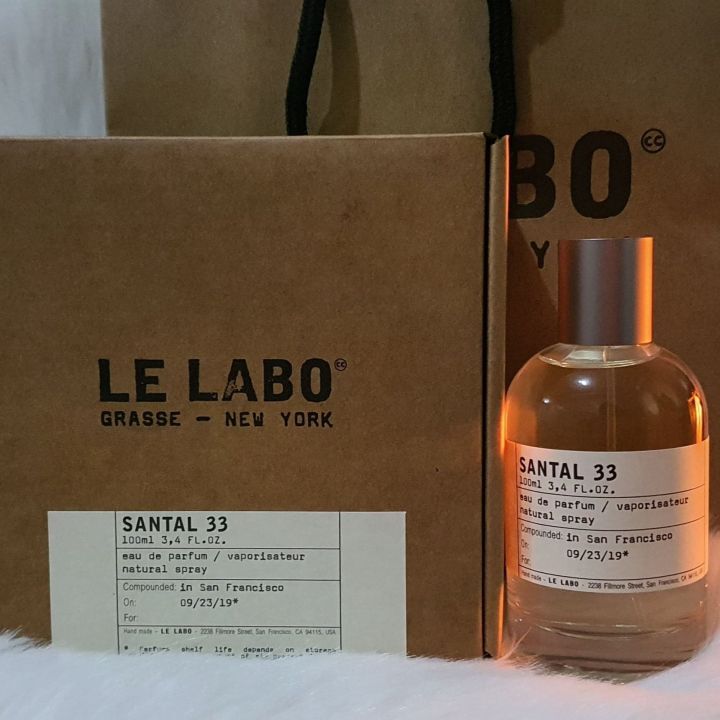 Le Labo Santal 33 Eau de Parfum for women and men 100ml Authentic Premium  Oil Based Perfumes long lasting scent