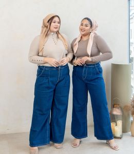 CELANA JEANS WANITA TEXAS BAGGY -SYS CLOTHIER
