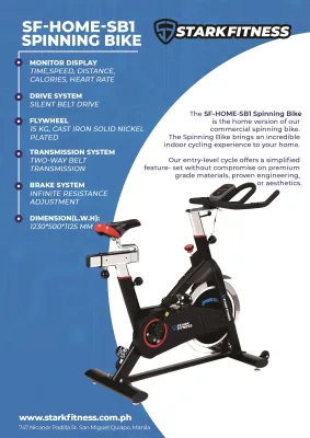 Stark Fitness Home Spinning Bike