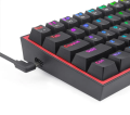 Redragon K617-RGB FIZZ Mechanical Wired RGB Gaming Keyboard Black | Redragon Gaming Keyboard | Gamer Keyboard | Mechanical Gaming Keyboard - Redragon K617 FIZZ 60% Wired RGB Gaming Keyboard. 