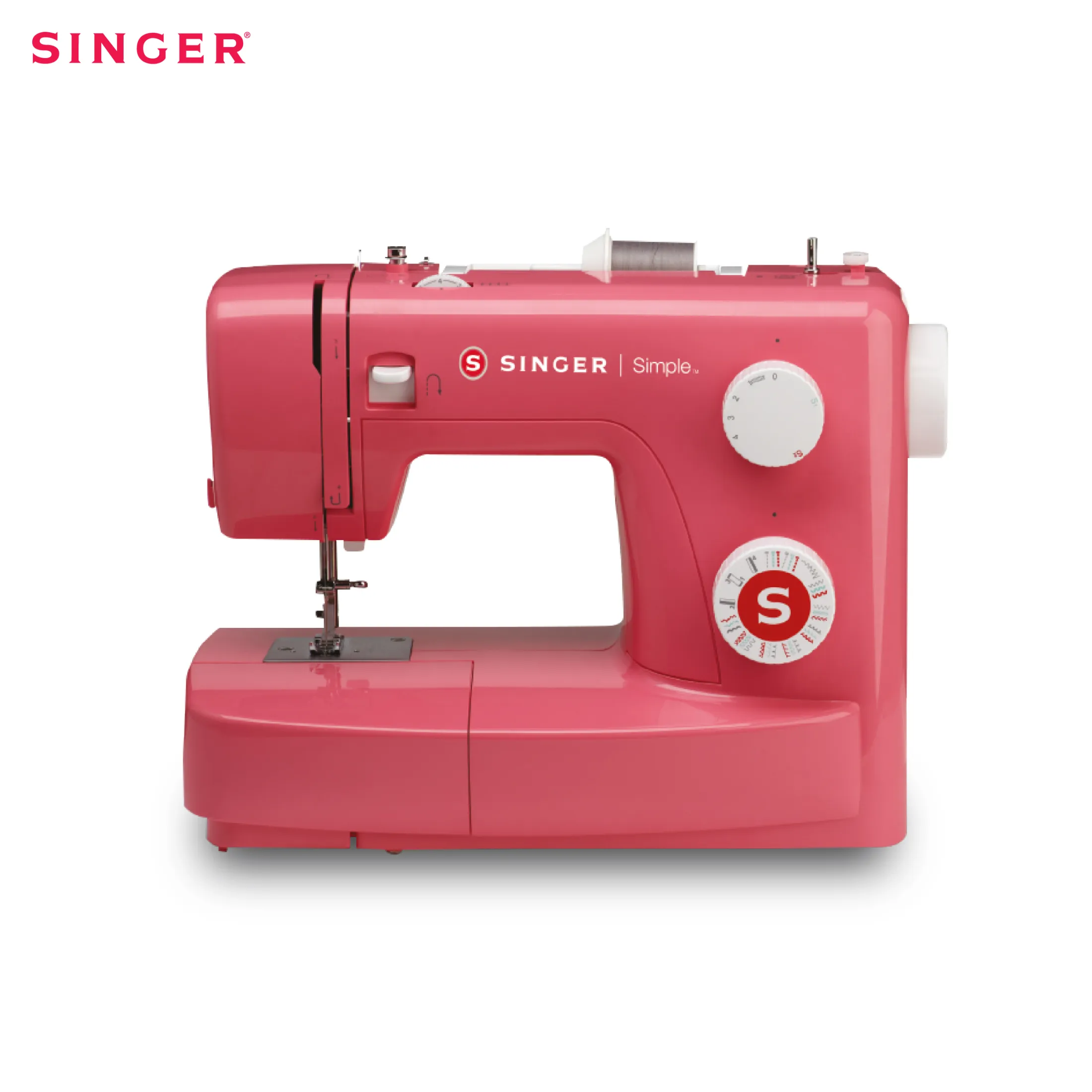 SINGER 3223R จักรกระเป๋าหิ้ว สีแดง จักรเย็บผ้าไฟฟ้า (ซิงเกอร์)
