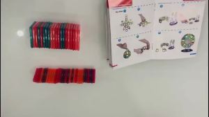 50PCS/100PCS Cheap DIY Magnetic Toys Bricks Building Blocks Tiles Kids Children Educational Toy Set Blocks Toy for Kids Magnetic Tiles Puzzle Educational Toys