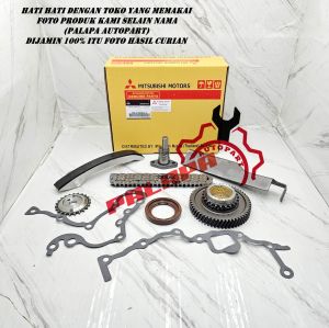 TIMING CHAIN SET RANTAI TIMING KOMPLIT L200 TRITON 2.8 2800CC 4M40