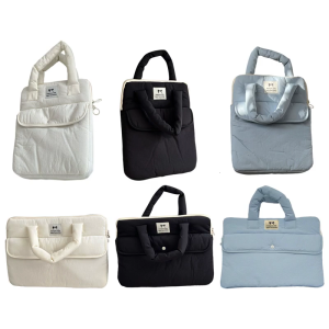 Oxfords Fabric Laptop Organizers for 11 13 14 15 15.6inch Women With Top Carry Handle Shockproof Padding & Spacious Pocket