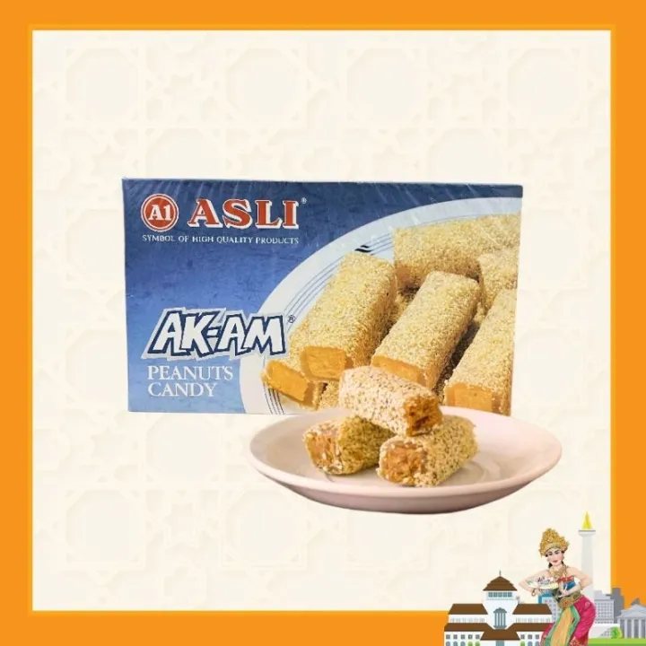 Akam Peanuts Candy / Ak-Am A1 Asli Medan | Lazada Indonesia