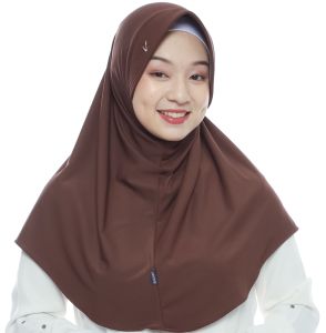 Jilbab Terbaru Hijab Bergo Sport Jersey Premium -Kerudung Khimar Bergo Instan Viral - Hijab Kekinian