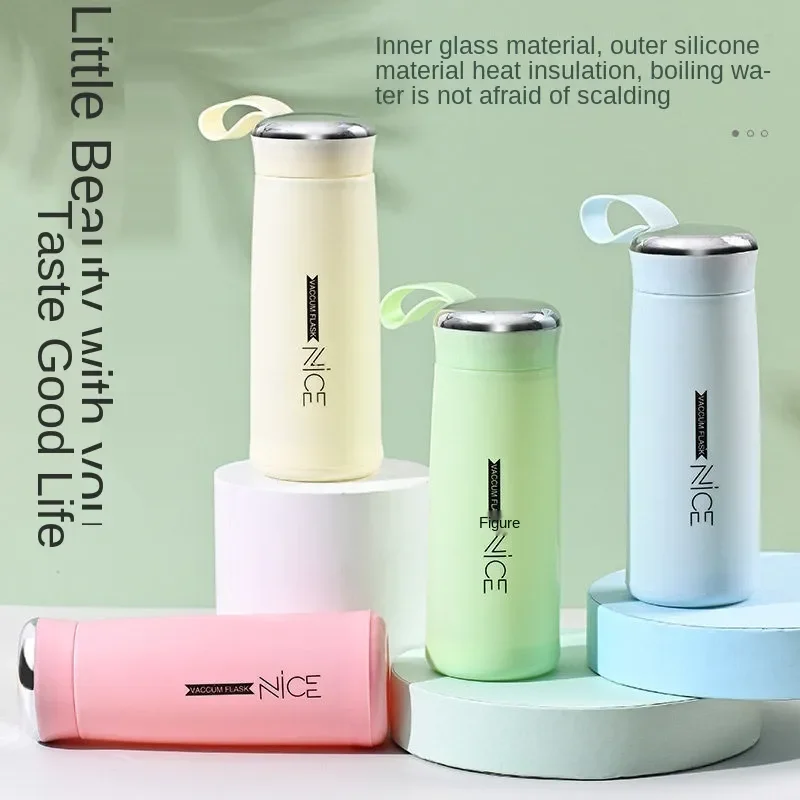 Glass sales thermos cup