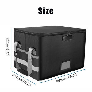 Document Storage Bag With Lock Multi-layer Expandable Folder Document File Organizer Large Capacity Briefcase Folder Tote Bag 3 Compartment Laptop Bag Attache Case Handbag School Office File Organizer Envelope for Documents