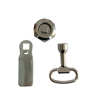 MS705 Stainless Steel Cam Lock Electrical Panel Lock with Key for Distribution Cabinet Panel Lock
