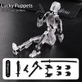 2024 Hot Upgrade Night glow Titan 13 Action Figure T13 Model Figures 3D Printed Multi-Jointed Movable Lucky 13 Action Figure Nova 13 Action Figure Dummy. 