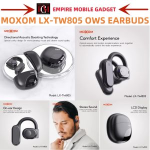 MOXOM LX-TW805 OWS LCD EARBUDS EARPHONES
