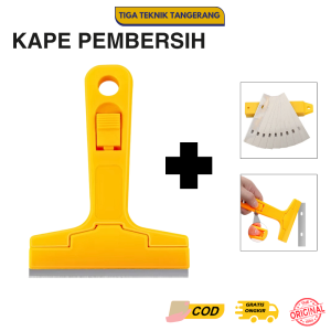 Kape Pembersih Kaca dan Keramik Lantai Scrapper