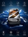 JSAUX 2-Pack Steam Deck Screen Protector, Ultra HD Glass Protector 9H Hardness Easy to Install with Guiding Frame Scratch Resistant Tempered Glass for Steam Deck, Come with Toolkits. 